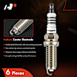 APSP150 6 Pcs Iridium & Platinum Spark Plugs
