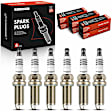APSP151 6 Pcs Double Iridium Spark Plugs