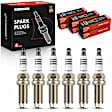 APSP155 6 Pcs Iridium & Platinum Spark Plugs
