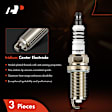 APSP156 3 Pcs Iridium & Platinum Spark Plugs