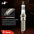 APSP163 3 Pcs Iridium & Platinum Spark Plugs