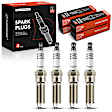 APSP173 4 Pcs Iridium & Platinum Spark Plugs