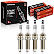 APSP181 4 Pcs Double Iridium Spark Plugs