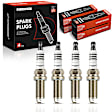 APSP187 4 Pcs Double Iridium Spark Plugs