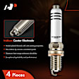 APSP189 4 Pcs Iridium & Platinum Spark Plugs
