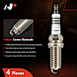 APSP191 4 Pcs Double Iridium Spark Plugs