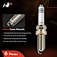 APSP195 6 Pcs Iridium & Platinum Spark Plugs