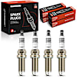 APSP206 4 Pcs Double Iridium Spark Plugs