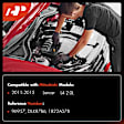 APSP206 4 Pcs Double Iridium Spark Plugs
