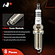 APSP207 8 Pcs Double Iridium Spark Plugs