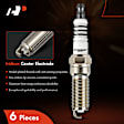 APSP211 6 Pcs Iridium & Platinum Spark Plugs
