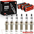 APSP217 6 Pcs Double Iridium Spark Plugs