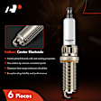 APSP220 6 Pcs Iridium & Platinum Spark Plugs