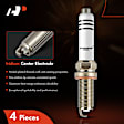 APSP222 4 Pcs Iridium & Platinum Spark Plugs