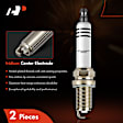 APSP224 2 Pcs Iridium & Platinum Spark Plugs