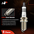APSP228 8 Pcs Iridium & Platinum Spark Plugs