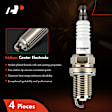 APSP234 4 Pcs Iridium & Platinum Spark Plugs