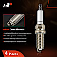 APSP241 4 Pcs Iridium & Platinum Spark Plugs