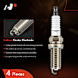 APSP254 4 Pcs Double Iridium Spark Plugs