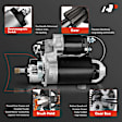 APSTR014 Starter Motor 1.1KW 12V CCW 9 Teeth