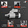APSTR105 Starter Motor 1.2KW 12V CW 10 Teeth