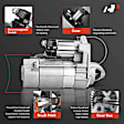 APSTR180 Starter Motor 2.0KW 12V CW 9 Teeth