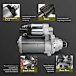 APSTR244 Starter Motor 1.1KW 12V CCW 13 Teeth