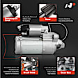 APSTR246 Starter Motor 1.5KW 12V CW 15 Teeth