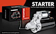 APSTR266 Starter Motor 1.8KW 12V CW 9 Teeth