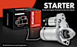 2013 Jaguar XF - Starter, Except Start or Stop Feature, 3.0L 6Cyl, New, 1.8 kW, 12V, 9 Teeth