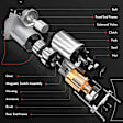 2013 Jaguar XF - Starter, Except Start or Stop Feature, 3.0L 6Cyl, New, 1.8 kW, 12V, 9 Teeth