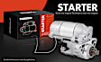 APSTR512 Starter Motor 2.0KW 12V CW 9 Teeth