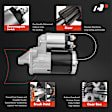 APSTR598 Starter Motor 1.4KW 12V CW 8 Teeth