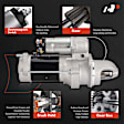 Starter, 2.9 KW 12V Clockwise 10 Teeth, A-Premium APSTR670