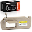 APSVR007 Driver Beige Sun Visor with Mirror