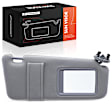 APSVR036 Front Passenger Gray Sun Visor with Mirror