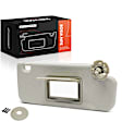 APSVR121 Passenger Gray Sun Visor with Mirror