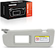 APSVR137 Driver Gray Sun Visor with Mirror & Card Holder
