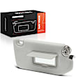 APSVR173 Passenger Gray Sun Visor with Mirror & Light