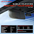 APSVR196 Passenger Clear Gray Sun Visor with Mirror