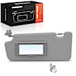 APSVR197 Driver Warm Gray Sun Visor Sunvisor with Mirror