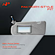 APSVR197 Driver Warm Gray Sun Visor Sunvisor with Mirror