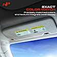 APSVR197 Driver Warm Gray Sun Visor Sunvisor with Mirror