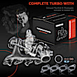 Turbocharger with Gasket Kit, GT1446V, GT1446MZGL,GT1446V-781504, GT1446SLM Model, A14NET Engine, A-Premium APTBC001