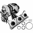 2014 BMW 335i GT xDrive - Passenger Side Turbocharger, 3.0L 6Cyl, Turbocharged, Right, It fits Turbo Model: TD03L4, Engine Code: N54B30 model