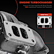 APTBC022 Turbo Turbocharger with Gasket