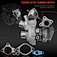 APTBC033 2x Turbo Turbocharger with Gasket