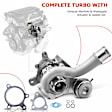 Turbocharger MGT1549SL Model Ecoboost,C35PDTD,Gasoline Engine A-Premium APTBC040