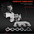 APTBC116 Turbo Turbocharger with Gasket