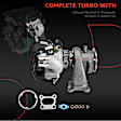 APTBC184 Turbo Turbocharger